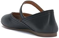 Lucky Brand Women's Albajane Mary Jane Flat, Black, 5.5 | Image 3