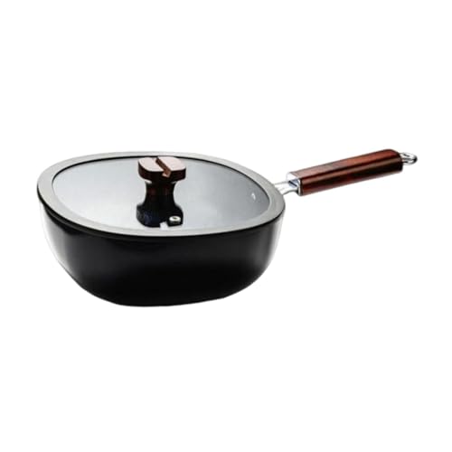 Image of ARTISOUL Frying Pan Non Stick Lightweight Multifunctional Saucepan for Stew Soup Home 24Cm