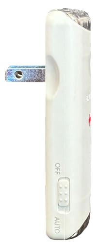 Officially Licensed American Red Cross by Eton Blackout Buddy Swivel Emergency Flashlight, Automatic Power Failure Light, LED Nightlight, Rechargeable, White