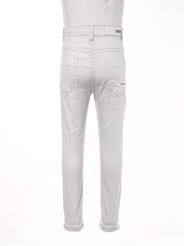 Aislor Toddler Boys Twill Chino Pants Pull-On Relaxed Fit School Uniform Skinny Pants Straight Trousers Jeggings Jeans4