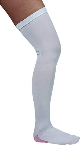 ArmoLine - Medias de compresión antiembolismo (par) 18-22 mmHg clase 1 grado médico muslo alto calcetines