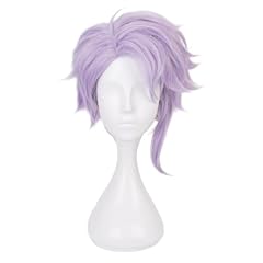 Light Purple Messy Short