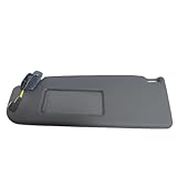 Teilenummer OE:3B0 857 551 Qjahxkf Auto Innen Sonnenblende Für VW Für Golf 4 Für Jetta MK4 Für Passat B5 Für Käfer Schwarze Sonnenblende Vorne L Oder R Seite 5U0857551 5U0857552 Auto Sonnenblende Ersatz(Black Right)