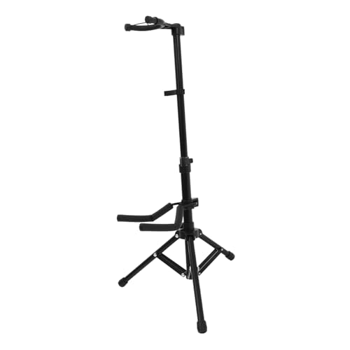 ibasenice Folding Violin Gravity Stand Professional Portable Violin Floor Stand Black Bow Holder