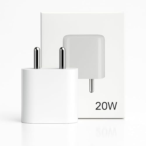 Image of Addtam Original 20W Type C Charger Adapter Compatible with iPhone 17 /17Pro /17 Pro Max /17 Air /16 /16e /16 Plus /16 Pro /16 Pro Max /15 /15 Plus /15 Pro Max /14 /13|20watt USB-C PD 3.0 Fast Charging - White