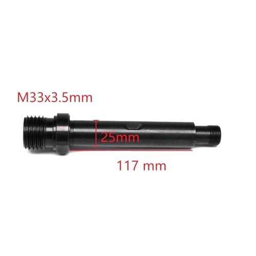 Husillo de torno M33 x 3,5 mm para restaurar cabezales de tornos de madera 2