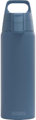 Sigg - Edelstahl Trinkflasche - Shield ONE - Einwandig & Federleicht - Für kohlensäurehaltige Getränke geeignet - Auslaufsicher - BPA-frei - Outdoor & Fitness - 750 ml / 1 L / 1,5