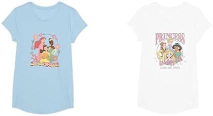 Disney Short Sleeve Crew Neck T-Shirts for Boys Girls Toddlers, Multipacks
