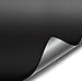 VViViD® Satin Flat Matte Stealth Jet Black Vinyl Wrap Roll with Air Release Technology (50ft x 5ft (Full Car Wrap))