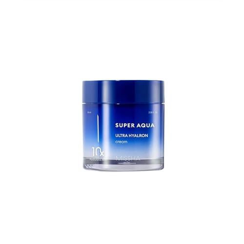 Missha Super Aqua Crema que elimina la tirantez facial gracias al ácido hialurónico de 200 ml