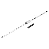 Emballage Et Taille: Type De Chariot Coulissant: MGN7H; Taille Du Rail Linéaire: 400 x 7 x 4.8mm / 15.75 x 0.28 x 0.19inch (L*L*H); Taille Du Chariot Coulissant: 30.8 x 17 x 6.5mm / 1.21 x 0.67 x 0.26inch (L*L*H); Contenu Du Paquet: 1pc x Rail Linéaire, 1pc x Chariot Coulissant, 1pc x Mini Guide Linéaire