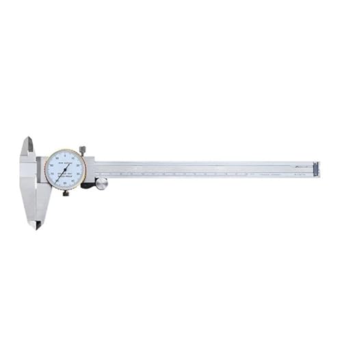 Herramientas medición calibre métrico con reloj analógico de precisión 0-200mm