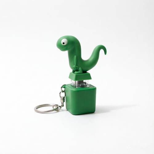 Lizard Button Keychain,Fidget Toys, Lizard Button Keychain, Portable Anxiety Relief Toy, Adults Anxiety Relief Keyboard Clicker (Lizard) — view 2
