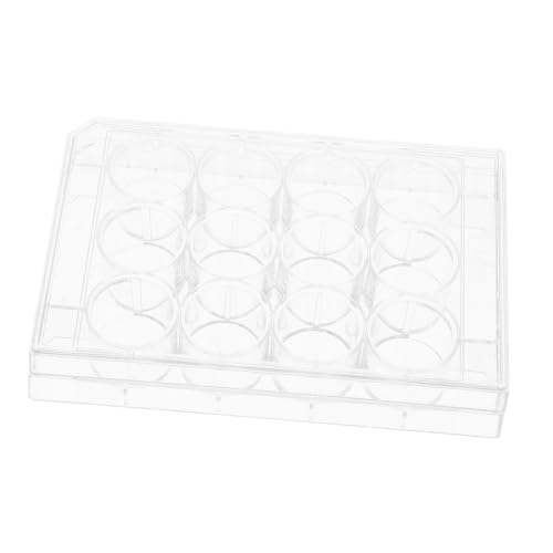 COSMEVIVI Lab Tissue Culture Plate Cell Culture Plate Lid Bulk Petri Dishes for Lab Experiments
