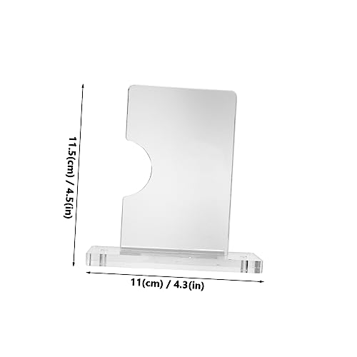 ibasenice 1Set Acrylic Baseball Bat Mounted Display Holder for Softball and Baseball Bats Stylish Storage for Baseball Wall Decor