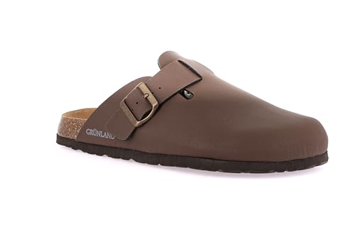 Grunland CB0807 Mogano 39 l'élégance des finitions en cuir véritable