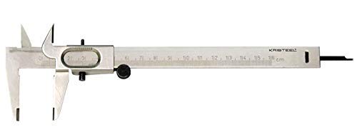 LOVELY® Kristeel Vernier Caliper Slide Caliper 0 to 125 mm Columbus Metallic for measurement of Round objects & Depth - Pack of 1 (B08KHN7WYK) Amazon Price History, Amazon Price Tracker