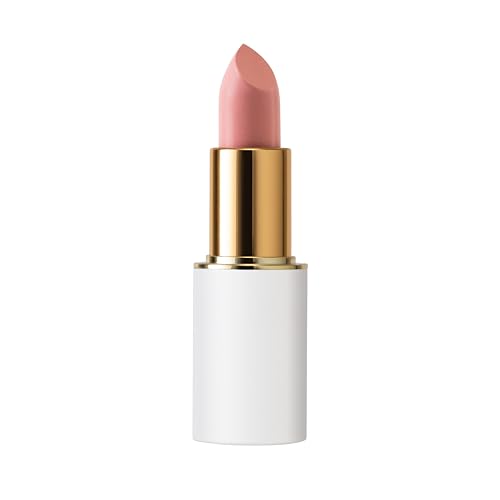 Ogee Full Bloom Sculpted Lipstick (Lulu – White Pink) – Long Lasting Organic Lipstick with Jojoba Oil & Micro Hyaluronic Acid – 70% Organic Ingredients & Made in USA