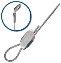 GRIPPLE UL Approved No.2 x 30 90degree 1-4 Eyelet Hanger Pack of 10, U.S.A Made