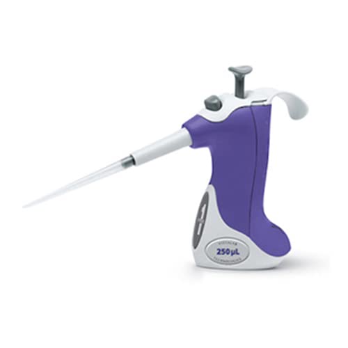 Vistalab Technologies 1157-0250 Ovation Fixed Volume Pipettors, Single Stroke, 250 uL