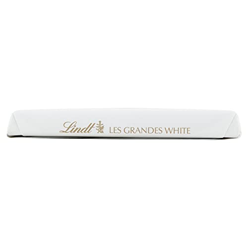 Lindt Les Grandes White Chocolate Bar With Sweet Caramelized Almond Pieces - a luxury chocolate bar, 150 g