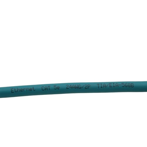 Cable Ethernet M12 4 Pin D-Coding RJ45 CAT5e 40 m miniatura 6