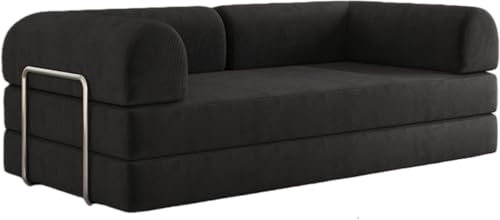 Minogo ソファーベッド カウチソファ 折りたたみベッド そふあーベット 圧縮ソファ フロアソファ ローソファ 畳 2人掛け 3人掛け おしゃれ 北欧 コーデュロイ生地 高反発スポンジ 人間工学 疲れずに長時間座る 寝る 座る 圧縮梱包 シングル 一人