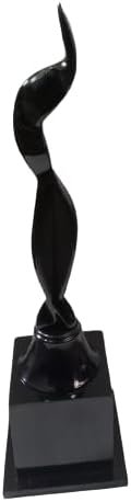 Rainy Forest Trophy Black Lady for Film Fair Awards,& Best Actor Awards Celebration, Sports, Event & Functions, S 435 (12 inch) (11)