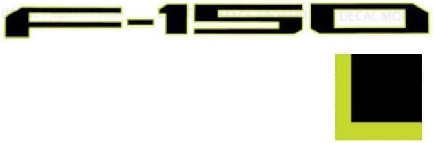 Vista 11 de Decal Mods Calcomanías de inserción para portón trasero 2021-2025 con incrustaciones de letras (calcomanía delgada) para Ford F150 (2021-2025) gris