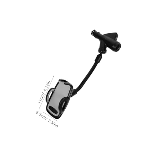 Soporte para teléfono de coche encendedor USB carga rápida móvil 2