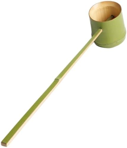 Bamboo Water Ladle, Chinese Style Long Ladle, Hishaku Dancer Spoo...