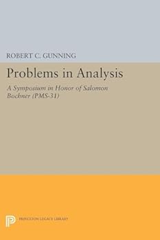 Problems in Analysis: A Symposium in Honor of Salomon Bochner (Pms-31)