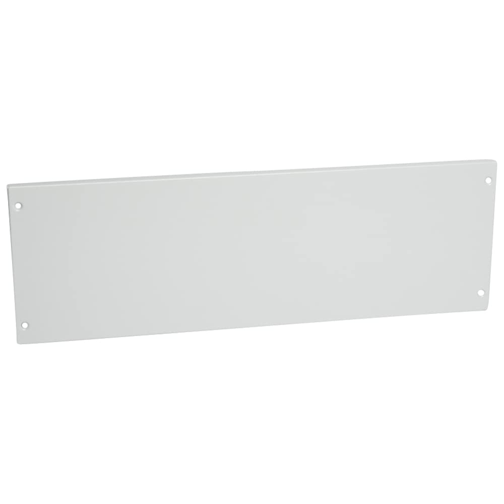 Plastron plein métal à vis 24 modules de 200mm pour habillage armoire XL3 4000 et XL3 800