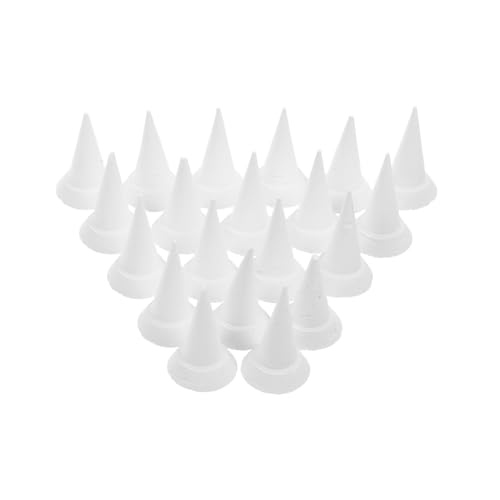 BELLIFFY Kiln Stilts Support Nails 20pcs Pottery Firing Nails High Temperatures Resistant Material for Hobbyists and Potters