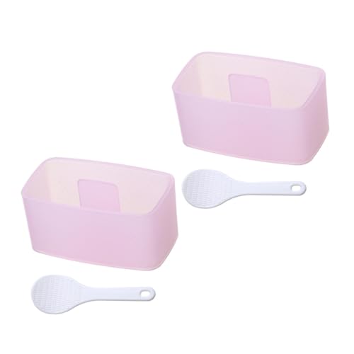 Cabilock 2Sets Onigiri Making Molds Rice Ball Molds for Sushi DIY Sushi Tools for Lunch Bento Easy to Use Rice for Home Cooking