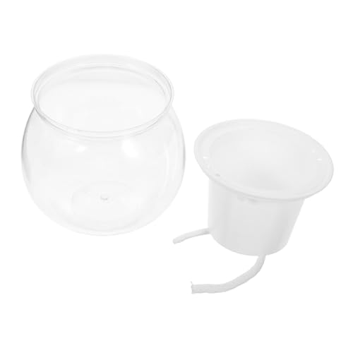 HAWILLOSCH 水耕植物の植木鉢 水族館 魚 アクアポニックス 水耕栽培水槽 卓上