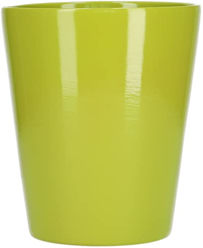 Kotarbau - Ceramic Orchid Flower Pot Height 150mm Diameter 120mm Green, 1 item - Image 4