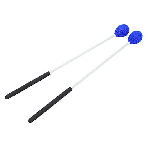 2Pcs S Blue Wool Fiberglass Handles Fine Touch Stable for Percussion WA09 Sticks Blue Sticks Set Drumsticks Glass Fiber Handles miniatura 6