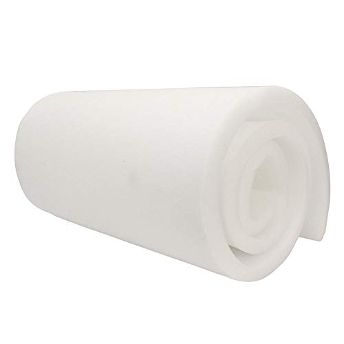 Espuma de alta densidad de 100x24x1 pulgadas para tapicería de esponja firme