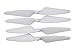 sea jump Accessories 20PCS for Hubsan H501s H501A H501C H501M H501S W H501S pro MJX B3 Bugs 3 B3H Bugs 3H F17 F100 Quadcopter Aircraft Spare Parts Aeromodel Drone Propellers White
