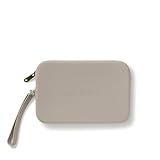 Waschies mittelgroße Kosmetiktasche in Stone - BPA-freies Silikon-Etui für Make-up & Hautpflegeprodukte – waschbar, wiederverwendbar & wasserabweisend – ideal für Reisen und den täglichen Gebrauch