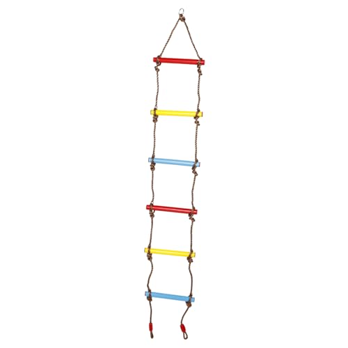 Toddmomy Playset Ladder for Boys and Girls Adjustable Length Easy to Assemble Rope Ladder for Outdoor Activities