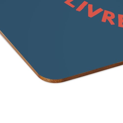 Dessous en liège bleu napperon de table souple grand format de qualité - 4