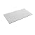 White 6 in. x 6 in. Polished Marble Subway Wall and Floor Sample Tile Having 1 sqft Coverage