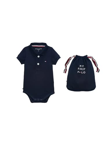 Tommy Hilfiger Body for Baby-Boys Navy 6 Months (68cm)