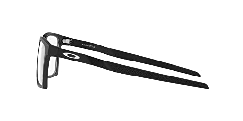 Image of Oakley mens Ox8055 Exchange Rectangular Prescription Eyewear Frames