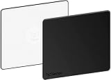 Seihoo Plastic Resin Hard Mouse Pad Premium Esports Waterproof Ultra Smooth No Irritating Smell Environment Fast and Accurate Control for Office and Gaming Laptop