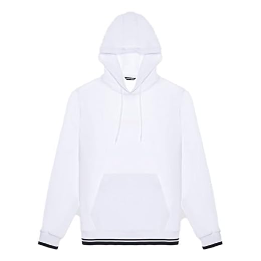 Antony Morato Sudadera Felpa Regular Fit MMFL00912 FA150178 (L, White)