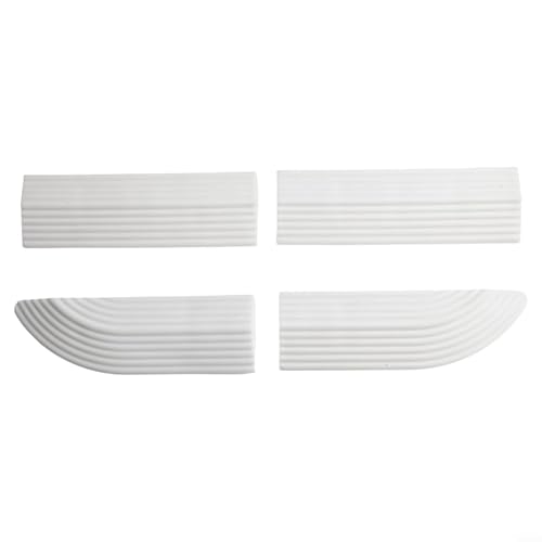 Robot aspirador rampa de umbral longitud ajustable 68-77 cm, altura 1,4-2,3 cm (altura 1,6 cm blanco)