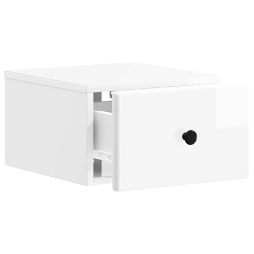 Table de chevet murale pour petit espace de chambre et studio urbain